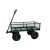 伊莱科（ELECALL)平板车折叠拖车推车 A款小号网车黑色