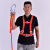 定制适用五点式高空安全带户外作业安全绳套装保险电工腰带工 双背单小钩2米
