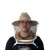 牛仔防蜂帽养蜂透气型手套面网蜜蜂帽防蜂罩养蜂专用工具 五星迷彩加厚蜂蜜(买二发三)
