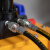 千斤顶电动液压双作用立式分离式液压油缸油泵10吨20/50/100/200T 配套电动泵380V-5.5KW