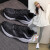 MKFZ官方女鞋大码41一43运动鞋网面女超轻跑步鞋旅游小白 m88黑色92人选择升级版 35