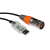 USB转XLR 卡侬头公头 声德音频处理器485通讯线 公头E 1.8m