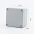 铸铝接线盒室外IP66防水铝防水盒金属盒铸铝盒按钮盒户外端子盒箱 80*75*80