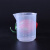 动力瓦特 塑料量杯 塑料烧杯 实验室器皿 塑料刻度杯 600ml（2个装)