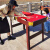 儿童台球桌台球桌儿童大号家用小型桌球台折叠成人桌球桌乒乓球桌二合一木质 1.4米二合一