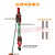 国标重型带轴承吊运定滑轮组手动省力起重滑车钢丝绳滑轮吊钩吊环 微型吊环0.3T带轴承