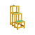 鑫英威 绿色三层绝缘凳 玻璃钢 可移动绝缘工作台 电工绝缘高低凳 高120cm 面30*50cm