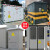 橙安盾 警示贴 一般固体废物 PVC三角形 安全标示牌墙贴 8*8cm 