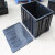 京胜丰博 周转箱带盖子塑料箱长方形ESD塑料盒电子元件物料盒胶筐子定制款