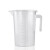 刻度塑料量杯烘焙厨房毫升测量杯牛奶豆浆机计量杯带盖奶茶店 5000ml
