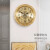 达米安（Darmian）黄铜豪华挂钟客厅欧式家用时尚钟表挂墙轻奢别墅挂表办公全铜时钟 8024DL大号全铜钟-日本机芯