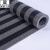 洛楚（Luxchic）S型镂空灰黑双色5.5MM厚0.6米宽x15米长 加厚加密实心网眼地毯地垫pvc厨房浴室防水防滑垫