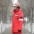 久臻 YSF232 冬季应急救援棉服 消防搜救反光衣 防水透气应急棉上衣 红色(单上衣) 4XL 