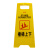 白云清洁（baiyun cleaning）AF03035 A字告示牌 楼梯上下 酒店商场车站人字三角警示牌塑料指示牌