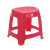 塑料凳子加厚欧式椅子时尚创意矮凳塑胶凳子简约板凳 D-2059小号灰(买一送一同款)
