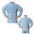 牛皮电焊工作服焊工焊接防烫保护衣工作服电焊工皮衣 蓝色纯皮上衣 XL