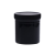 垒固  塑料广口直身瓶涂料油墨罐HDPE大口塑料瓶 黑色300ml（10个） 