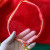 适用于网袋子纱网袋网兜装红薯地瓜苹果山药红色黄色编织塑料网眼 红色18*40 承重约4斤 100个