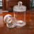 山顶松 广口磨砂实验室标本缸 玻璃标本瓶 高硼硅 展示瓶 加厚 透明玻璃样品瓶 60*210mm【约520ml】