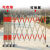 米囹不锈钢移动伸缩围栏工厂车间隔离栏安全防护栏幼儿园推拉折叠栅栏 1.2米*2米加厚款