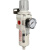 气源处理器AW2000-02油水分离过滤调压阀SMC型单联件带气压表气动 AW500010（1寸压差排水）