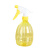 共泰 手压式洒水壶 酒精喷壶喷雾器 塑料透明喷壶 500ml 黄色 1个