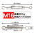 可调节拉杆螺丝收紧不锈钢花篮螺丝螺栓收紧器伸缩器绳索链条张紧 M16(OC型)