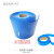 蓝色PVC套管收缩膜 锂电池热缩管封装绝缘塑胶套管皮套 可代裁切 折径25mm/长0.5米 AA/14圆柱系列