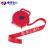 博铭达 电力安全警示带可重复使用帆布警戒线施工隔离带手提盒 红带 禁止通行 20米