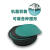 工作台桌垫绿色橡胶垫绿皮台垫皮垫地板垫绝缘垫胶皮垫子 亚光绿黑0.6*10米*2.0