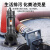 来禹 国标切割式污水泵380V抽粪泥浆排污泵小型水泵 4KW2寸热保护电缆线8米 