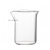 石英烧杯 50/100/250/500ml高纯石英玻璃耐高温高透石英玻璃烧杯工业品 150mL