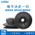 威尔克VRK PJG系列双层风琴真空吸盘气动机械手配件丁晴橡胶吸嘴硅橡胶黑色白色吸盘 PJG-8-SE 硅胶 