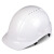 一盾ABS国标工地安全帽夏透气加厚建筑工程电工施工领导头盔定制字男 白色 SF-12护目镜款