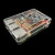 树莓派4代外壳4b+壳RaspberryPi4机箱散热外壳透明黑色可选 3007风扇