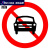直径标识牌 标志指示牌 设施交通安全警示牌 道路60cm 禁止小车