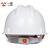 一盾免费印字 一盾国标加厚安全帽工地男建筑工程电力头盔定制LOGO印字 白色