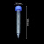 一次性尿沉渣试管平广螺口12ml硬塑料体检尿检专用常规检验带蓝盖 100只装蓝盖螺口