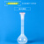 江玻 塑料容量瓶液体分装定容液定量实验室摇瓶 塑料容量瓶50ml 