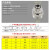 定制快拧接头锁母直通气管直接气动快速1/2/3分4插6/8/10/12/16铜镀镍 快拧PC4-M5插管4MM螺纹M5