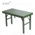 JOAN 绿色不锈钢折叠桌工作台 便携长方桌80*40*55cm厚2mm