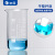 蜀牛 高硼硅耐高温加厚刻度玻璃 高型烧杯 高型玻璃杯 化学实验器材 600ml（2个）