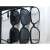 定制男士电焊眼镜焊工墨镜气焊防护镜工业打磨劳保镜护目镜玻璃镜 868平光/透明 209平光透明
