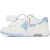 OFF-WHITE 618男士白色&蓝色OUTOFOFFICE运动鞋 White/Light blue 45.5 IT