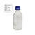 蓝盖试剂瓶 透明茶色蓝盖丝口瓶密封口瓶 螺纹口带刻度棕色玻璃瓶 蓝盖透明试剂瓶1000ml