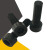 尼龙内六角黑色螺丝 杯头螺钉M3-M8 内六方圆柱头螺钉塑料螺丝 M5*16【200个】