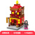 小吃街景积木系列儿童拼装摆件男女孩拼插城市房子模型拼图玩具 中华酒楼962-1