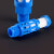 塑料消音器蓝色色1/2/3/4/6分PSL电磁阀消音器气动消音器快速接头 PSL-04(1/2)