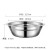 COKRSUPE 不锈钢盆22cm 商用无磁加厚马码斗汤盆和面配菜盆调拌料盆打蛋盆