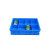 万汇尔塑料零件盒分格箱胶盒子8格收纳盒分隔式周转箱长方形螺丝工具盒 小八格红色外380*276*85